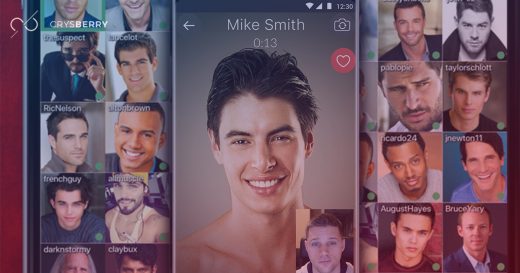 dating application screenshot